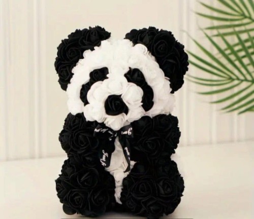 Orsetto rose panda - panda, 25cm