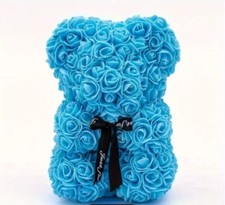 orsetto di rose 25cm regalo