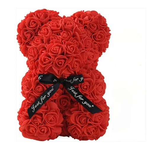 Orsetto rose artificiali - rose,