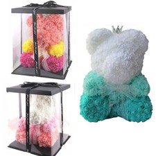 Orsetto di rose artificiale