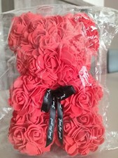 Orso Di Rose Rosse 25 cm