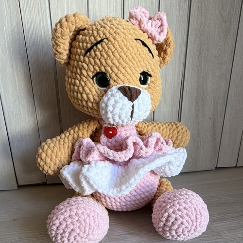 Orsetto peluche amigurumi - orsetto,