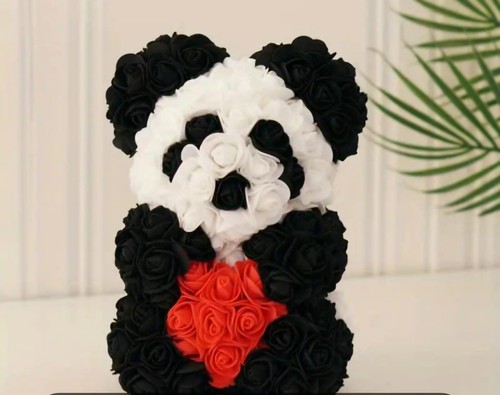 Orsetto rose panda con - rose,