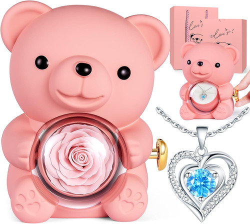 Orsetto rosa eterna - eterna, con