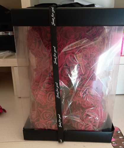 Orsetto rose con luce led - orsetto,