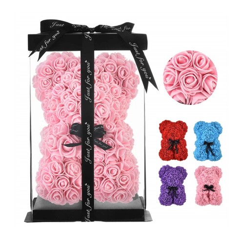 Orso rose fiori - rose,