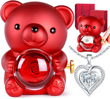 Orso Di Rosa Eterna Con