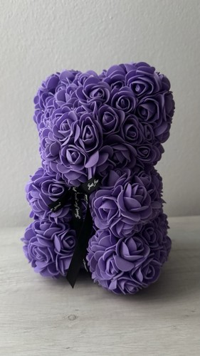 Orsetto rose viola e - rose,