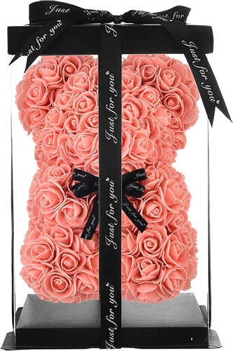Orsetto rose orso peluche - di,