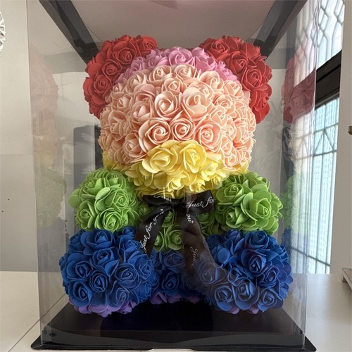 Orsetto rose artificiali - orsetto,