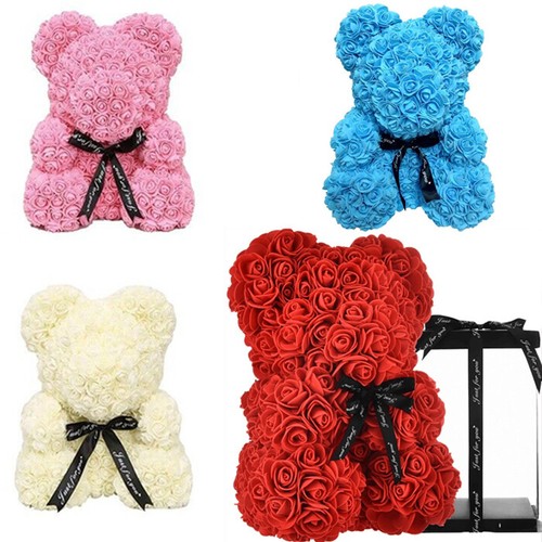 Orsetto rose artificiale - di,