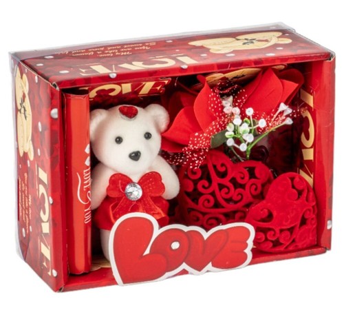 Pack orsetto rose regalo - pack,